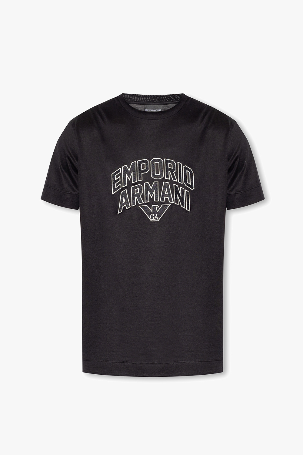 EMPORIO ARMANI ロゴTシャツ ブラック 165 88A プリント